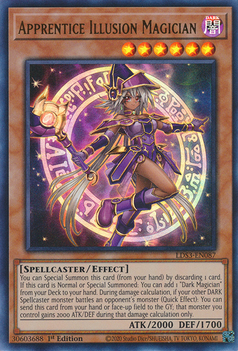 Apprentice Illusion Magician [LDS3-EN087] Ultra Rare | Dragon's Lair Comics and Fantasy Houston TX