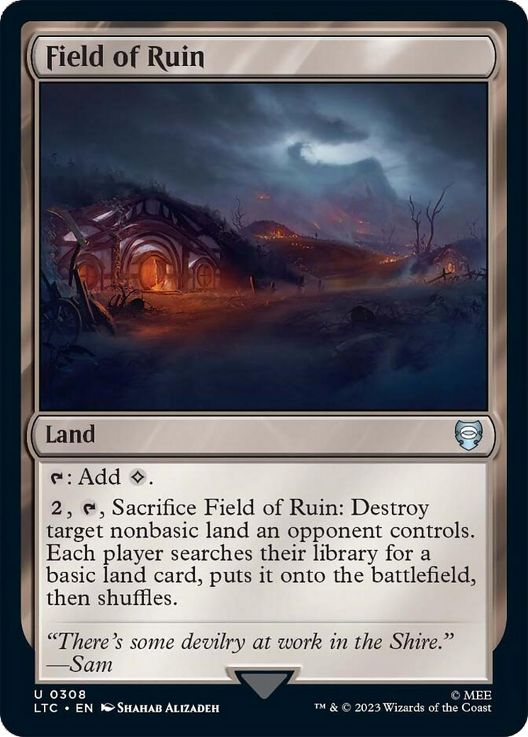 Field of Ruin [The Lord of the Rings: Tales of Middle-Earth Commander] | Dragon's Lair Comics and Fantasy Houston TX