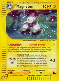 Magneton (H18/32) [Skyridge] | Dragon's Lair Comics and Fantasy Houston TX