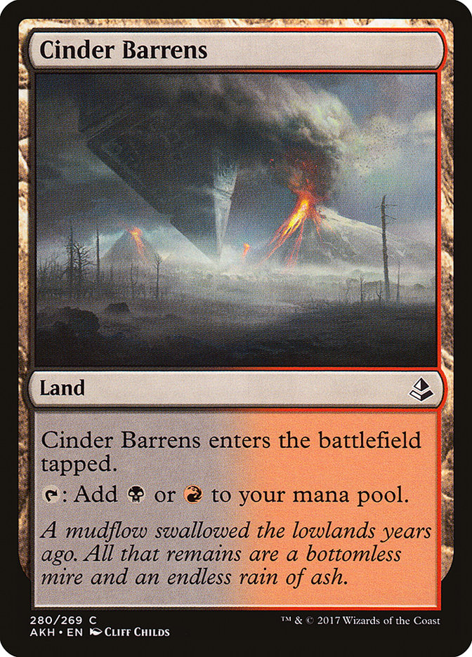 Cinder Barrens [Amonkhet] | Dragon's Lair Comics and Fantasy Houston TX