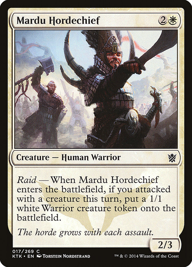 Mardu Hordechief [Khans of Tarkir] | Dragon's Lair Comics and Fantasy Houston TX