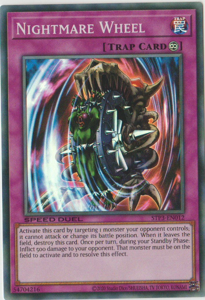 Nightmare Wheel [STP3-EN012] Super Rare | Dragon's Lair Comics and Fantasy Houston TX