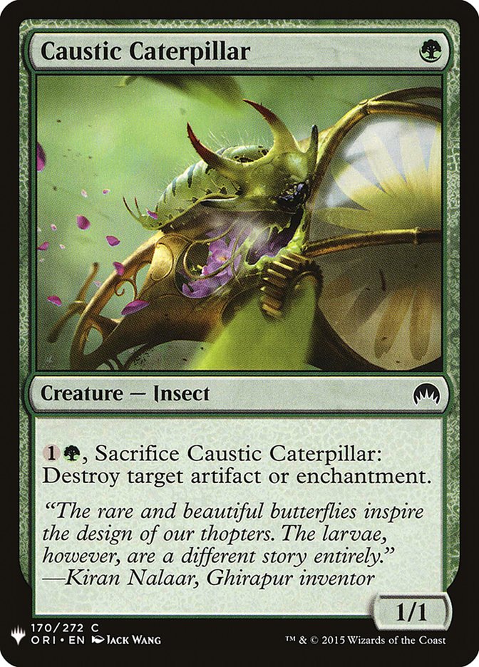 Caustic Caterpillar [Mystery Booster] | Dragon's Lair Comics and Fantasy Houston TX