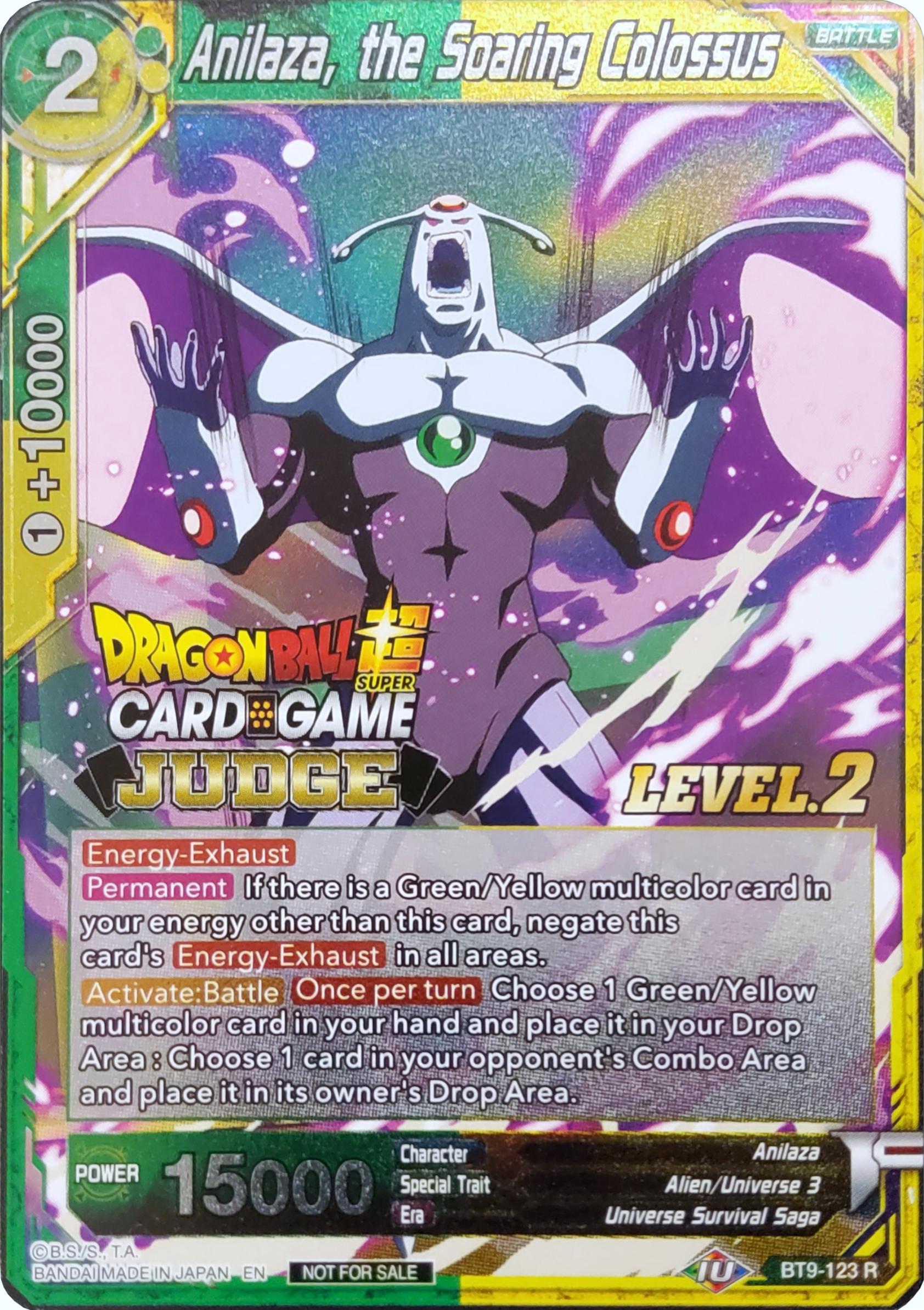 Anilaza, the Soaring Colossus (Level 2) (BT9-123) [Judge Promotion Cards] | Dragon's Lair Comics and Fantasy Houston TX