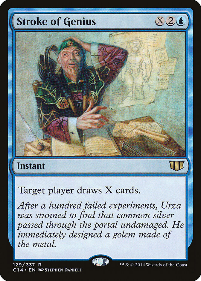 Stroke of Genius [Commander 2014] | Dragon's Lair Comics and Fantasy Houston TX