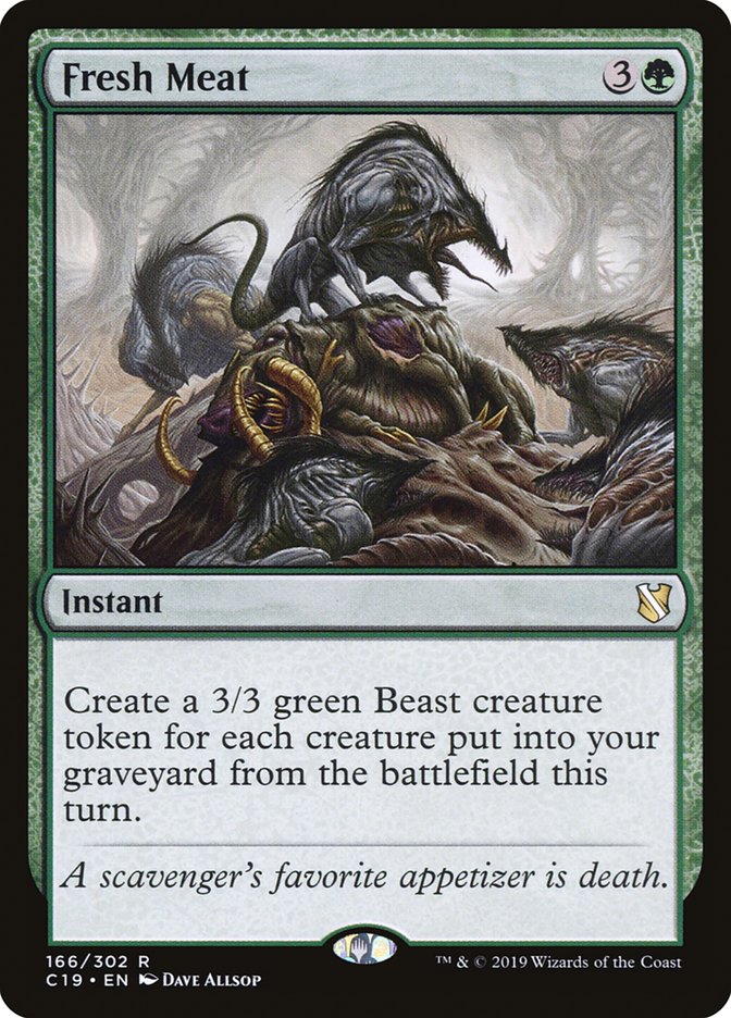 Fresh Meat [Commander 2019] | Dragon's Lair Comics and Fantasy Houston TX