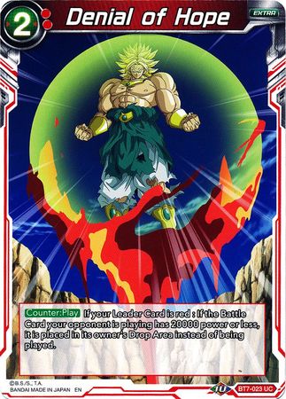 Denial of Hope (BT7-023) [Assault of the Saiyans] | Dragon's Lair Comics and Fantasy Houston TX