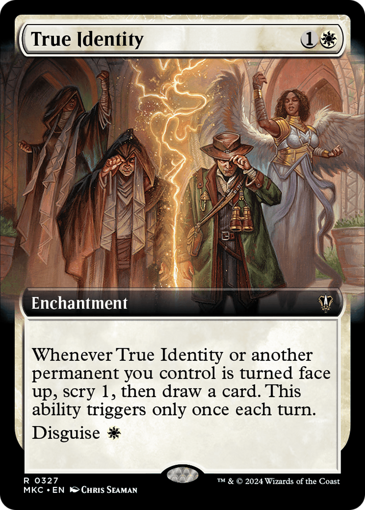True Identity (Extended Art) [Murders at Karlov Manor Commander] | Dragon's Lair Comics and Fantasy Houston TX