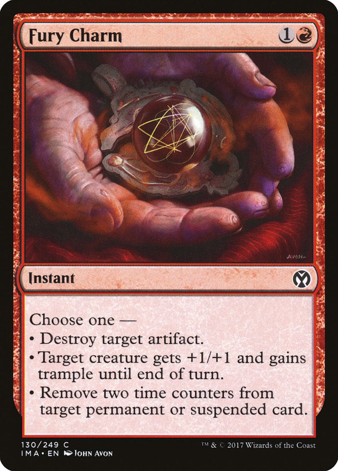 Fury Charm [Iconic Masters] | Dragon's Lair Comics and Fantasy Houston TX