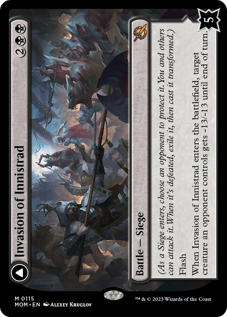 Invasion of Innistrad // Deluge of the Dead [March of the Machine] | Dragon's Lair Comics and Fantasy Houston TX