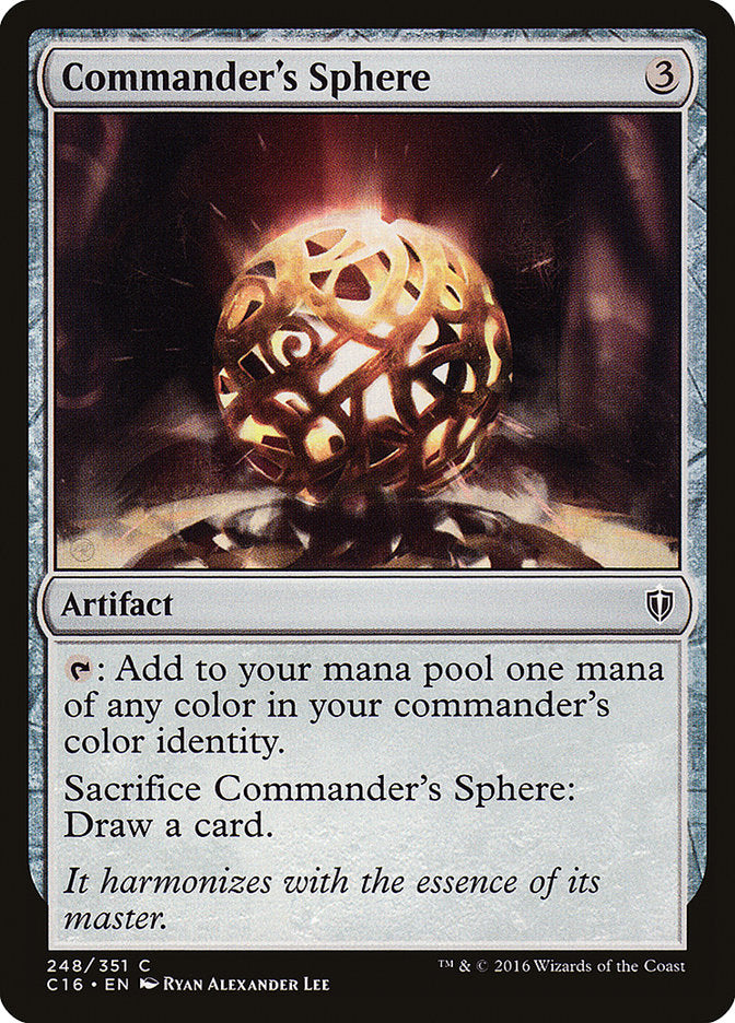 Commander's Sphere [Commander 2016] | Dragon's Lair Comics and Fantasy Houston TX