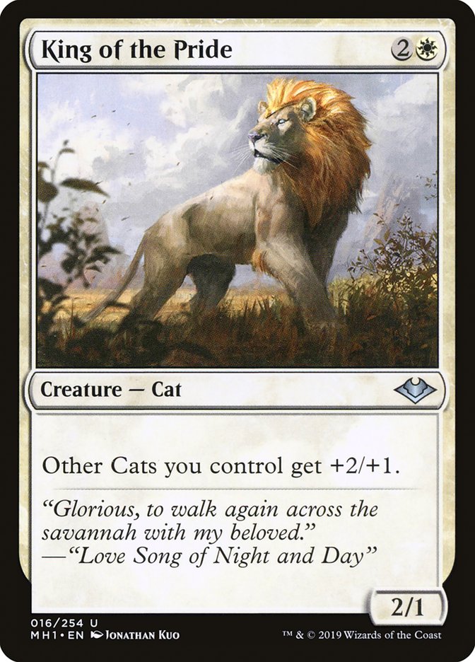 King of the Pride [Modern Horizons] | Dragon's Lair Comics and Fantasy Houston TX