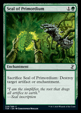 Seal of Primordium [Time Spiral Remastered] | Dragon's Lair Comics and Fantasy Houston TX