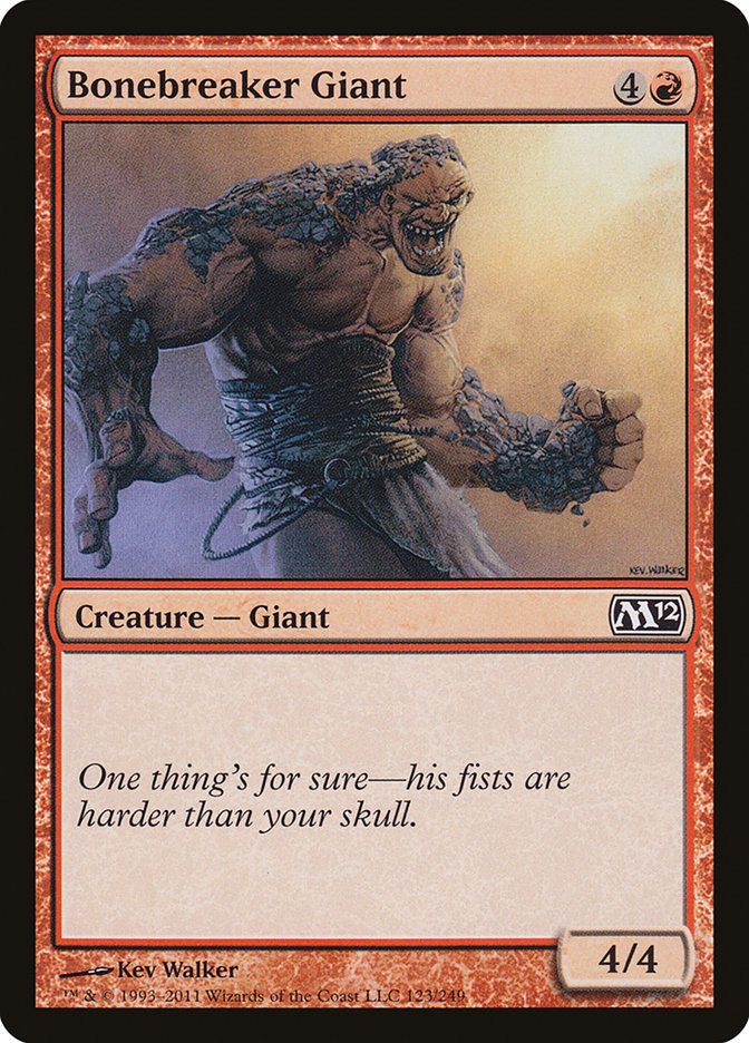 Bonebreaker Giant [Magic 2012] | Dragon's Lair Comics and Fantasy Houston TX