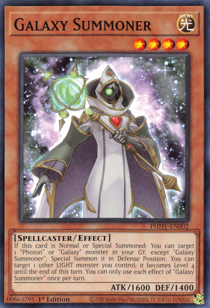 Galaxy Summoner [PHHY-EN002] Common | Dragon's Lair Comics and Fantasy Houston TX