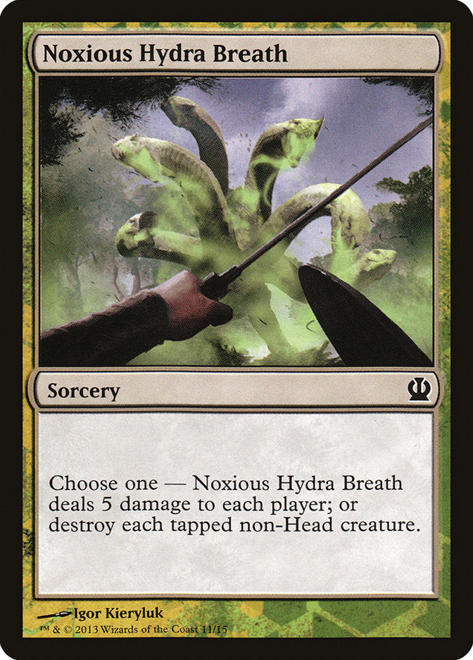 Noxious Hydra Breath [Theros Face the Hydra] | Dragon's Lair Comics and Fantasy Houston TX