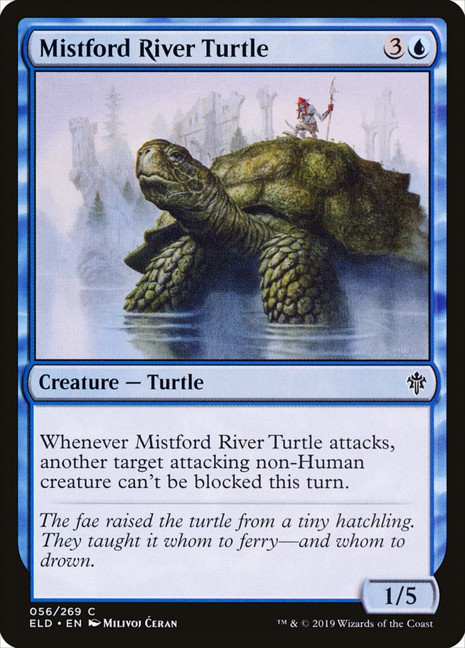 Mistford River Turtle [Throne of Eldraine] | Dragon's Lair Comics and Fantasy Houston TX