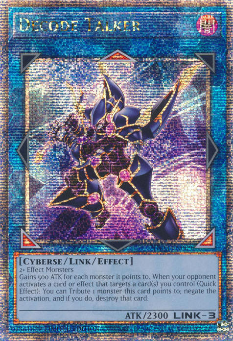 Decode Talker [TN23-EN009] Quarter Century Secret Rare | Dragon's Lair Comics and Fantasy Houston TX
