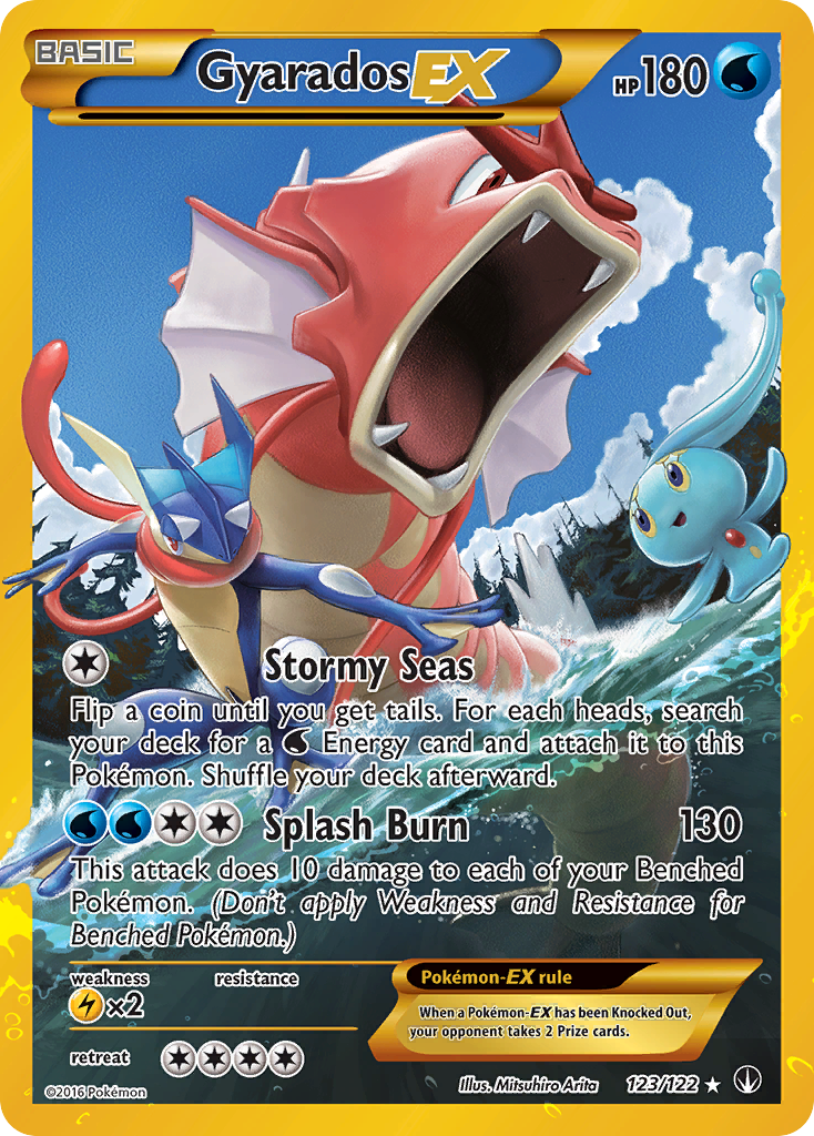 Gyarados EX (123/122) [XY: BREAKpoint] | Dragon's Lair Comics and Fantasy Houston TX