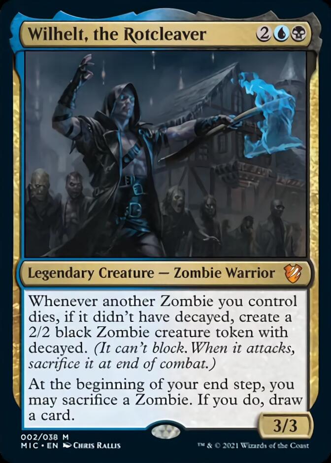 Wilhelt, the Rotcleaver [Innistrad: Midnight Hunt Commander] | Dragon's Lair Comics and Fantasy Houston TX