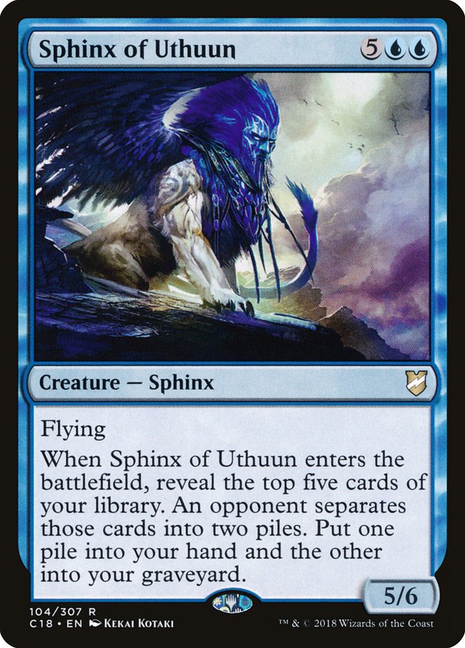 Sphinx of Uthuun [Commander 2018] | Dragon's Lair Comics and Fantasy Houston TX