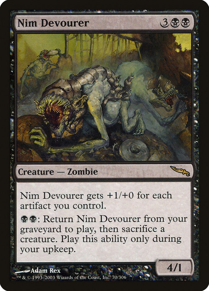 Nim Devourer [Mirrodin] | Dragon's Lair Comics and Fantasy Houston TX