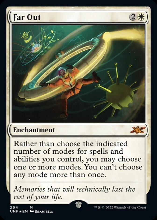 Far Out (Galaxy Foil) [Unfinity] | Dragon's Lair Comics and Fantasy Houston TX