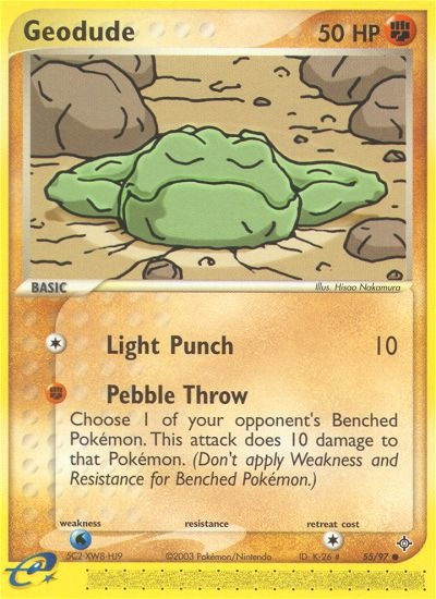 Geodude (55/97) [EX: Dragon] | Dragon's Lair Comics and Fantasy Houston TX