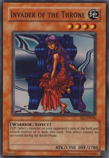 Invader of the Throne [SRL-026] Super Rare | Dragon's Lair Comics and Fantasy Houston TX