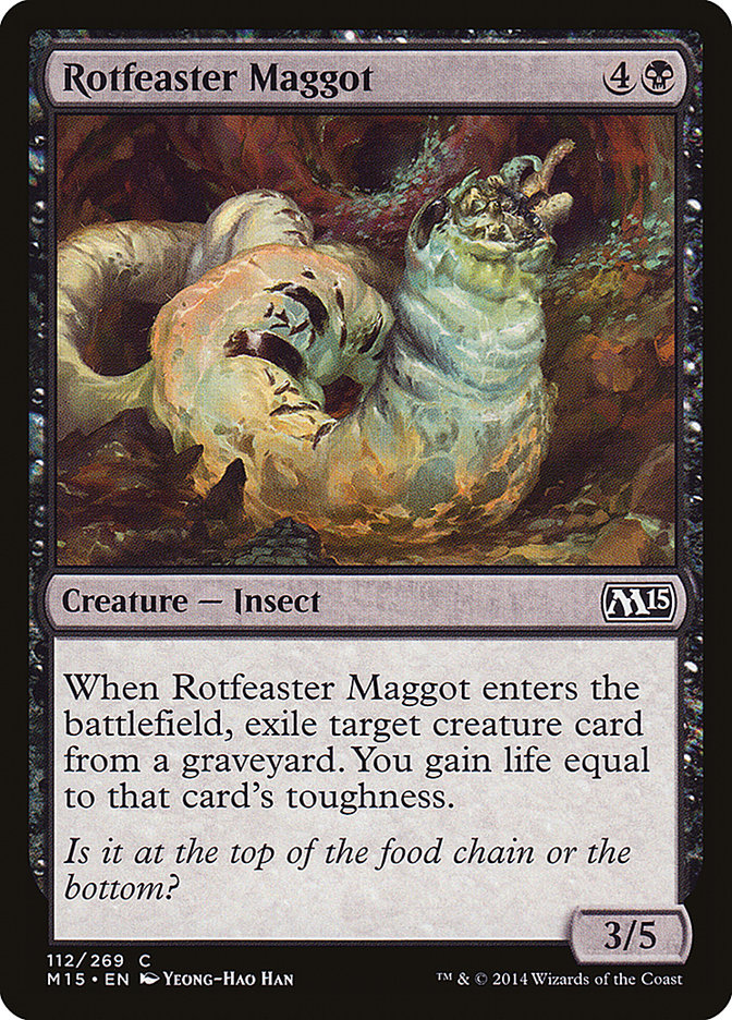 Rotfeaster Maggot [Magic 2015] | Dragon's Lair Comics and Fantasy Houston TX