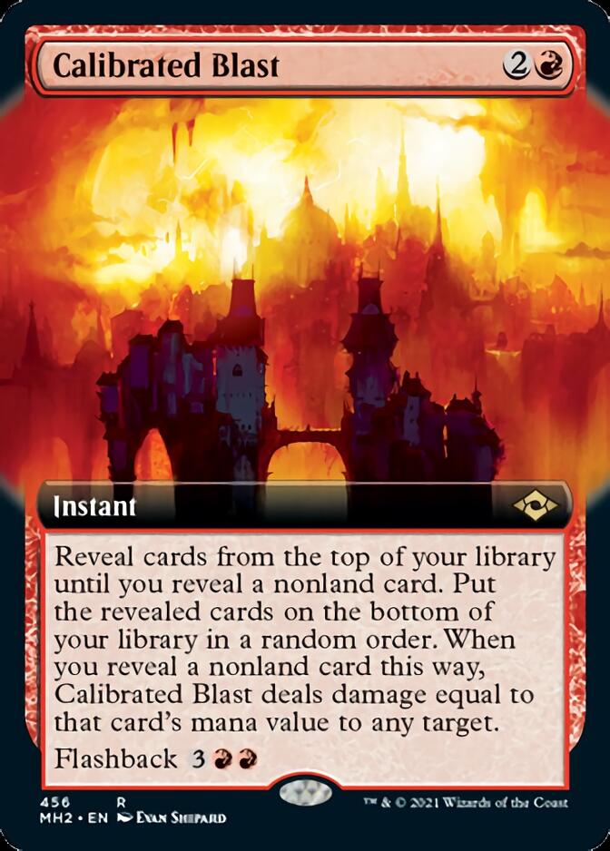 Calibrated Blast (Extended Art) [Modern Horizons 2] | Dragon's Lair Comics and Fantasy Houston TX