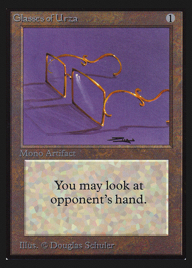 Glasses of Urza [International Collectors' Edition] | Dragon's Lair Comics and Fantasy Houston TX