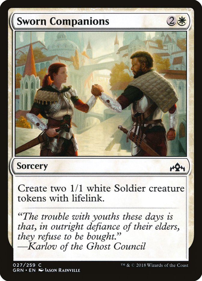 Sworn Companions [Guilds of Ravnica] | Dragon's Lair Comics and Fantasy Houston TX