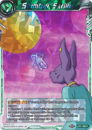 Slumber Strike (DB1-059) [Dragon Brawl] | Dragon's Lair Comics and Fantasy Houston TX
