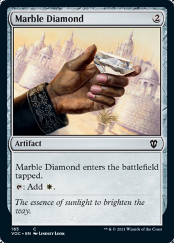 Marble Diamond [Innistrad: Crimson Vow Commander] | Dragon's Lair Comics and Fantasy Houston TX