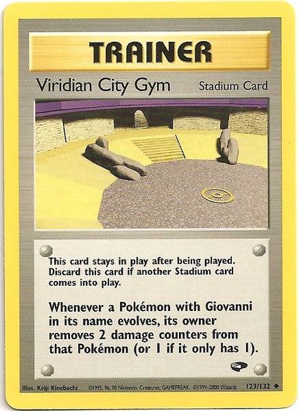 Viridian City Gym (123/132) [Gym Challenge Unlimited] | Dragon's Lair Comics and Fantasy Houston TX