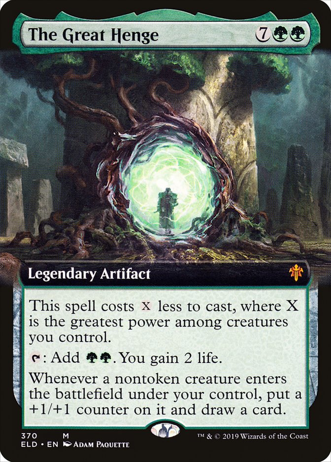 The Great Henge (Extended Art) [Throne of Eldraine] | Dragon's Lair Comics and Fantasy Houston TX