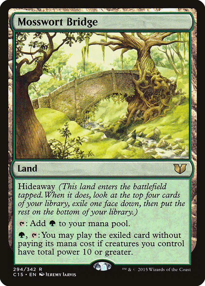 Mosswort Bridge [Commander 2015] | Dragon's Lair Comics and Fantasy Houston TX