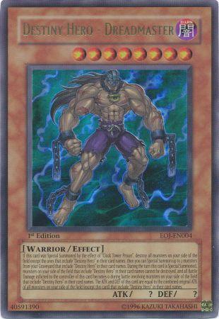 Destiny Hero - Dreadmaster [EOJ-EN004] Ultra Rare | Dragon's Lair Comics and Fantasy Houston TX