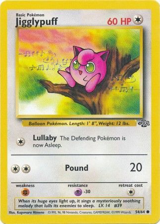 Jigglypuff (54/64) [Jungle Unlimited] | Dragon's Lair Comics and Fantasy Houston TX