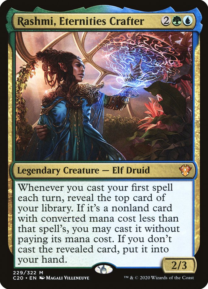 Rashmi, Eternities Crafter [Commander 2020] | Dragon's Lair Comics and Fantasy Houston TX