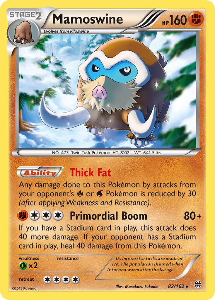 Mamoswine (82/162) [XY: BREAKthrough] | Dragon's Lair Comics and Fantasy Houston TX