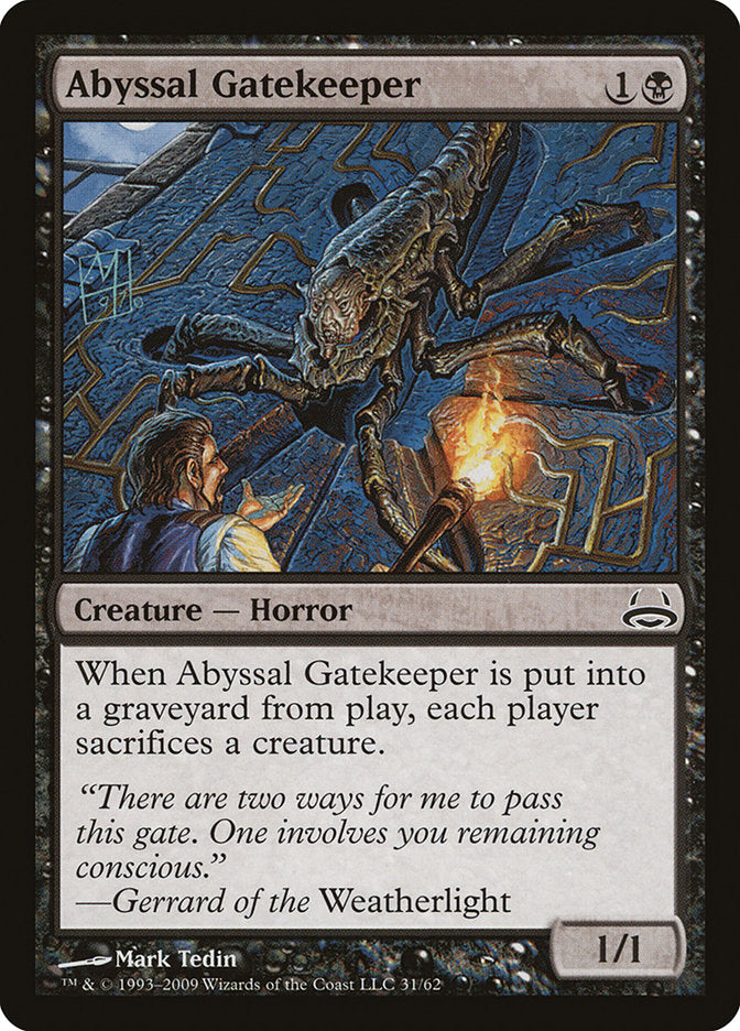 Abyssal Gatekeeper [Duel Decks: Divine vs. Demonic] | Dragon's Lair Comics and Fantasy Houston TX