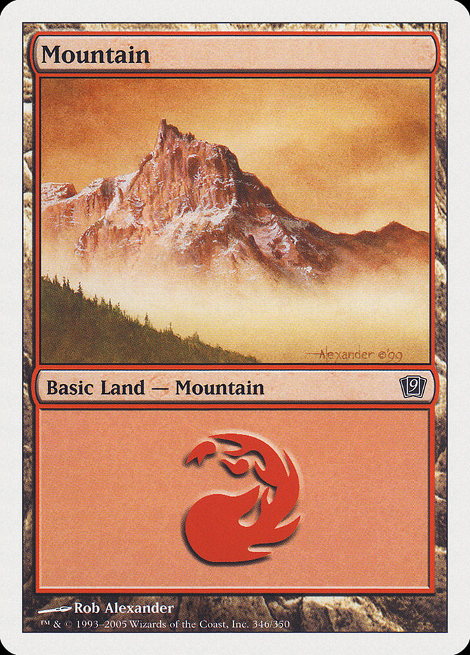 Mountain (346) [Ninth Edition] | Dragon's Lair Comics and Fantasy Houston TX