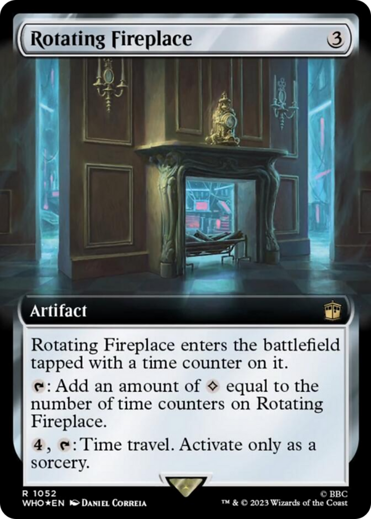 Rotating Fireplace (Extended Art) (Surge Foil) [Doctor Who] | Dragon's Lair Comics and Fantasy Houston TX