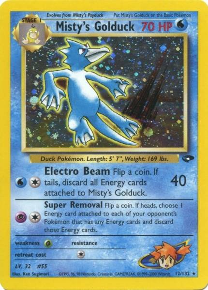 Misty's Golduck (12/132) [Gym Challenge Unlimited] | Dragon's Lair Comics and Fantasy Houston TX