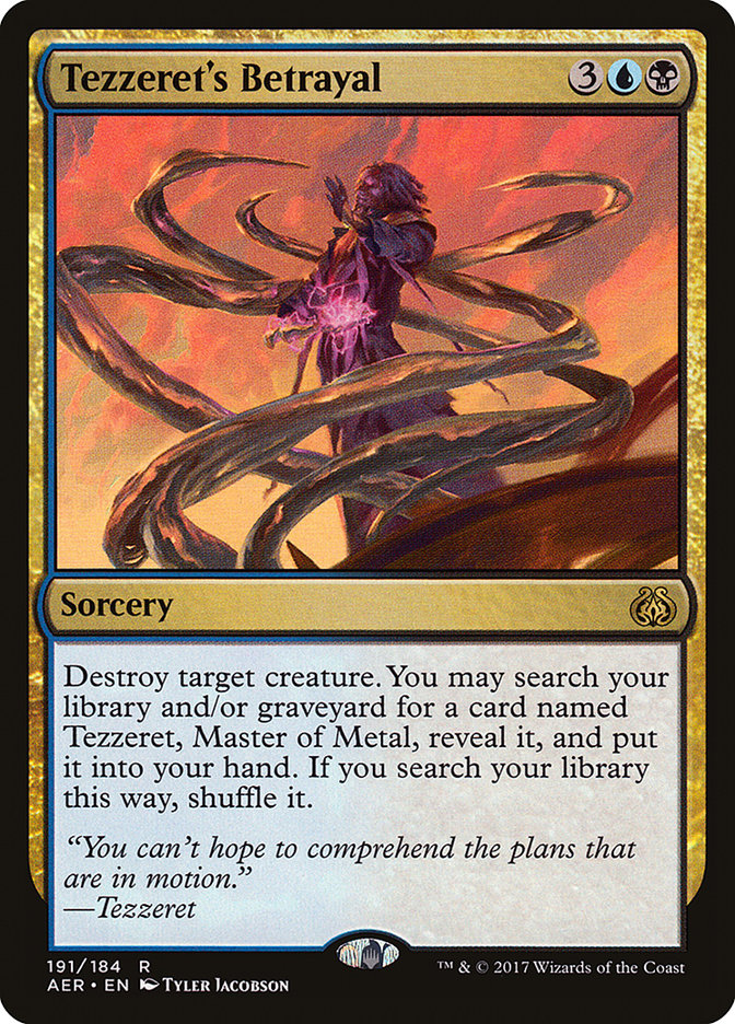 Tezzeret's Betrayal [Aether Revolt] | Dragon's Lair Comics and Fantasy Houston TX