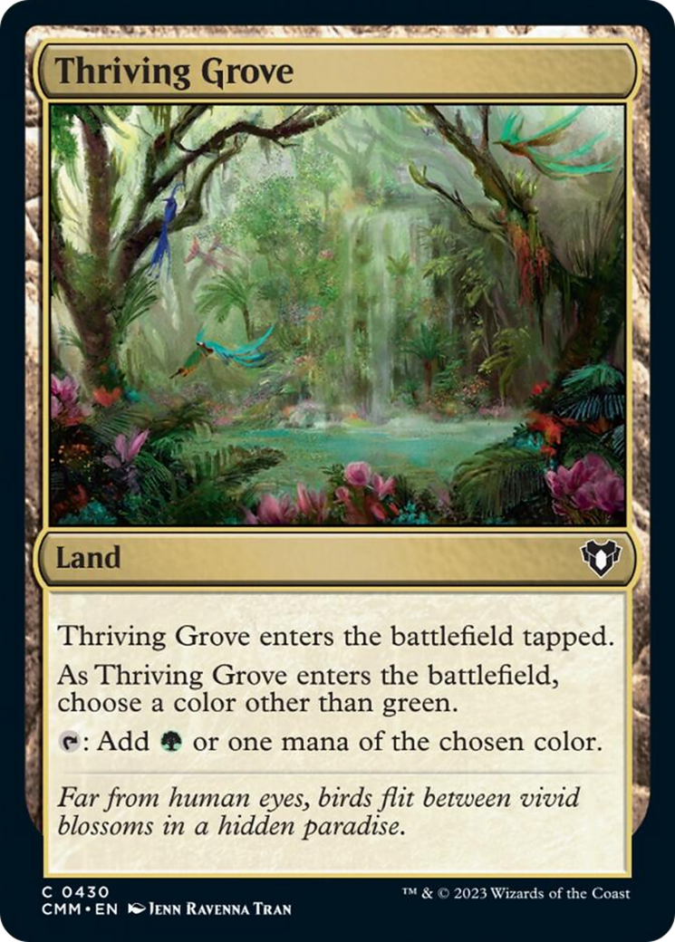 Thriving Grove [Commander Masters] | Dragon's Lair Comics and Fantasy Houston TX