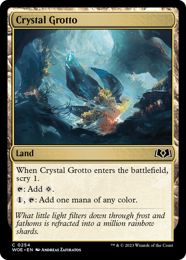 Crystal Grotto [Wilds of Eldraine] | Dragon's Lair Comics and Fantasy Houston TX