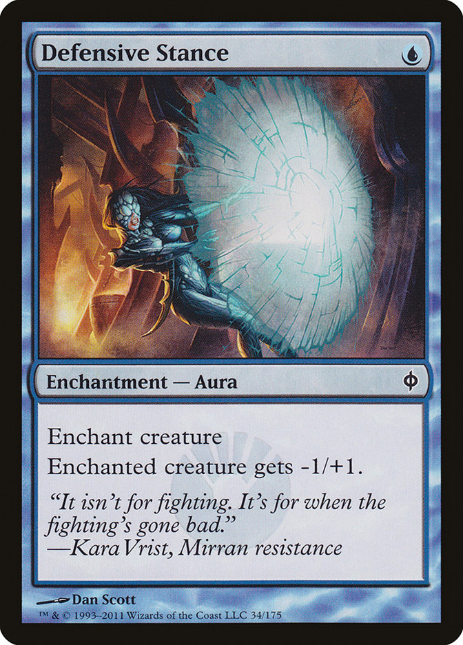 Defensive Stance [New Phyrexia] | Dragon's Lair Comics and Fantasy Houston TX